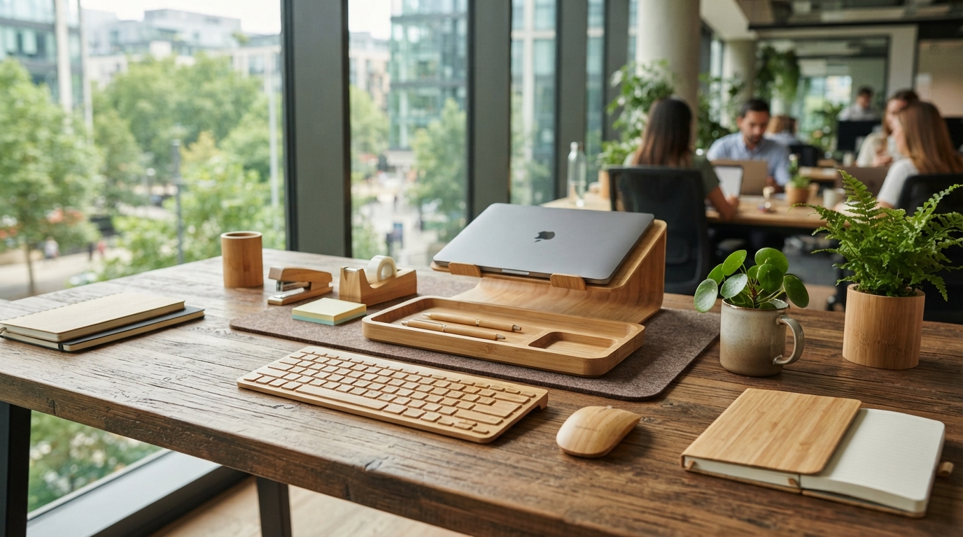 bamboo office supplies